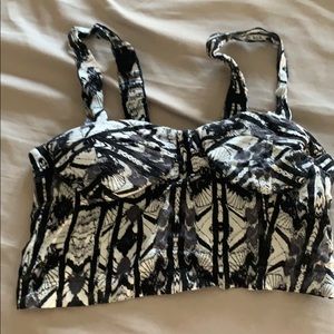 Wet Seal Patterned Bralette